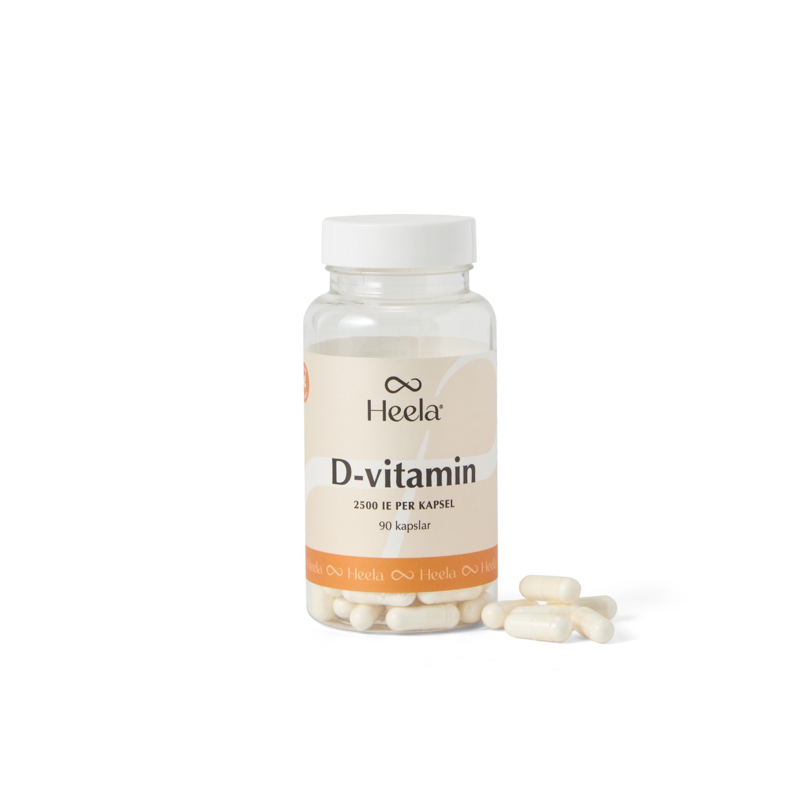 Heela D-vitamin 2500 ie 90 kapslar