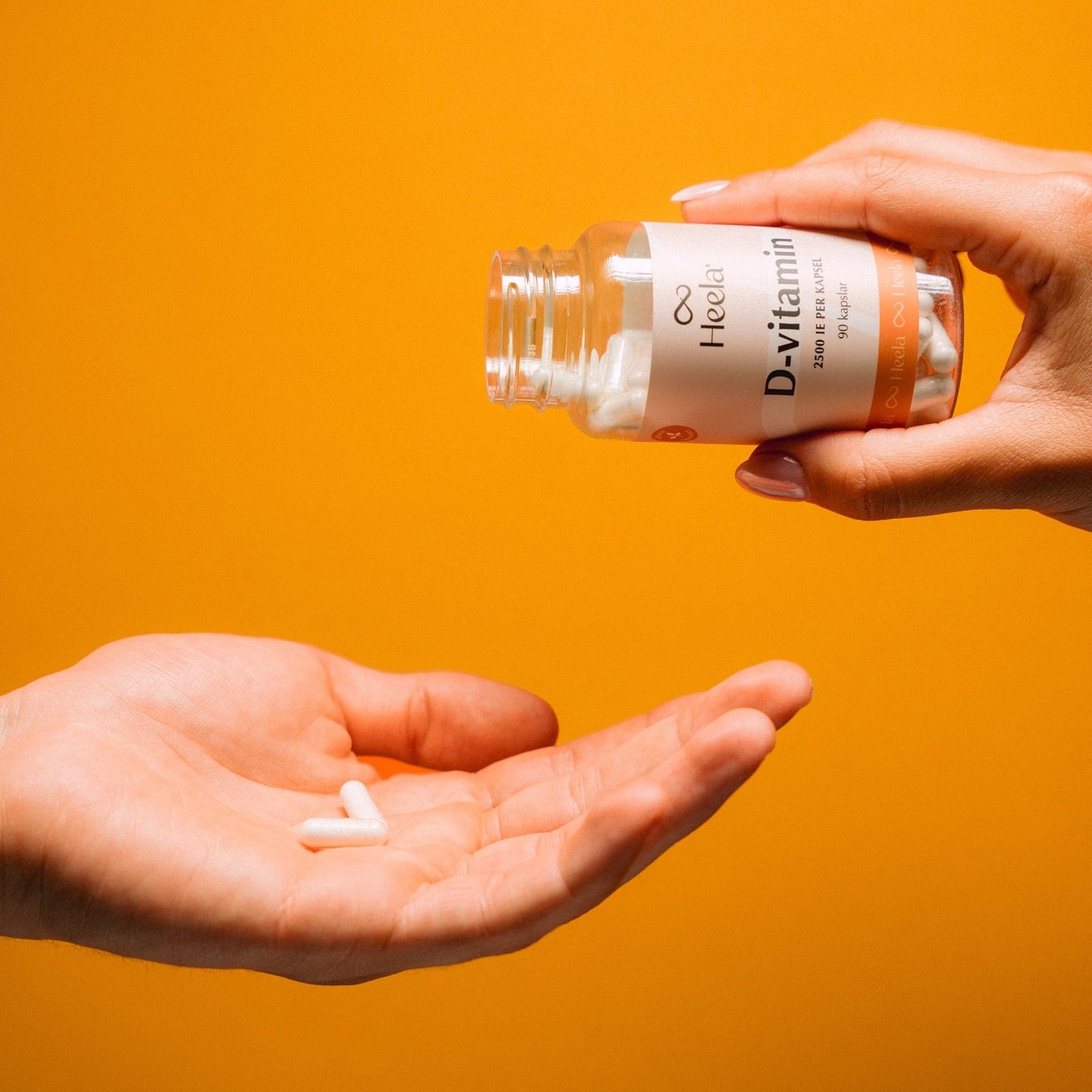 Heela D-vitamin 2500 ie 90 kapslar