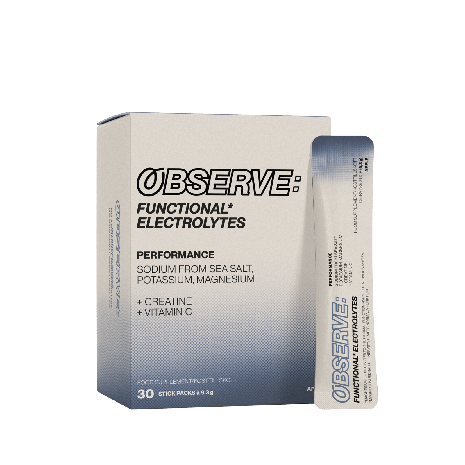 OBSERVE: PERFORMANCE – Apple 30 stick packs