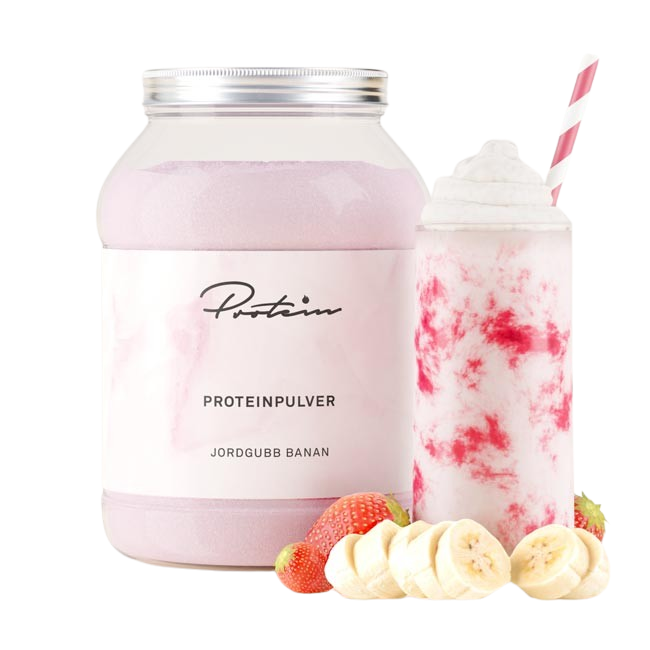 Protein.com Proteinpulver Fettförbränning  Jordgubb & Banan 1000 g