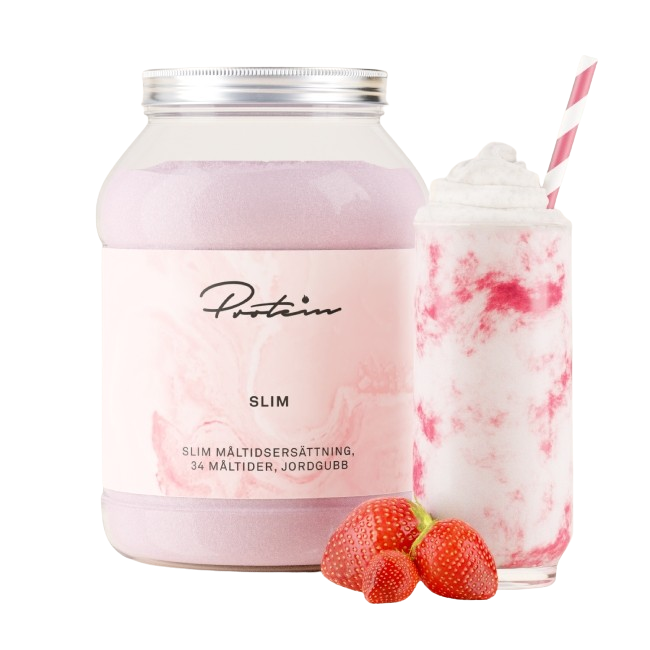 Protein.com Slim Måltidsersättning Jordgubb 1200 g