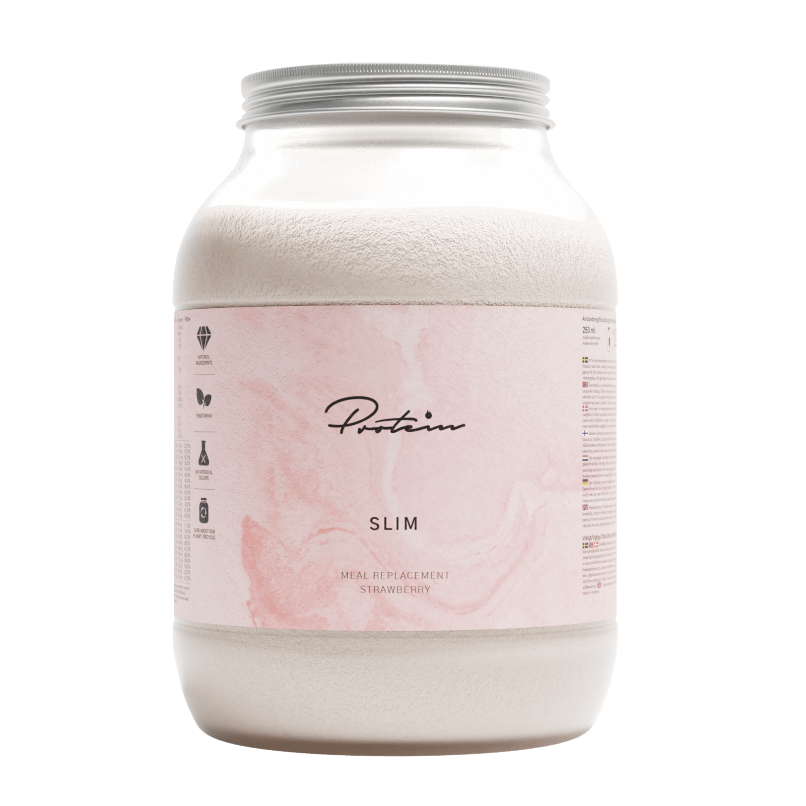 Protein.com Slim Måltidsersättning Jordgubb 1200 g