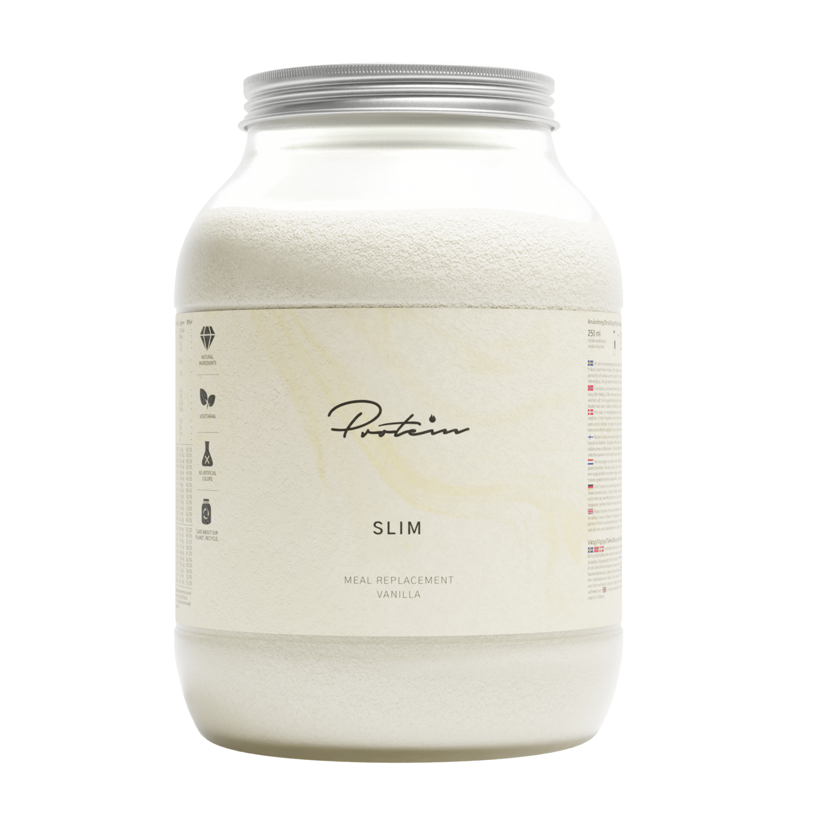 Protein.com Slim Måltidsersättning Vanilj 1200 g