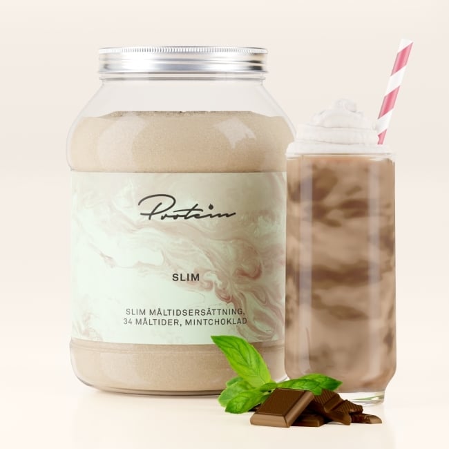 Protein.com Slim Måltidsersättning Mintchoklad 1200 g