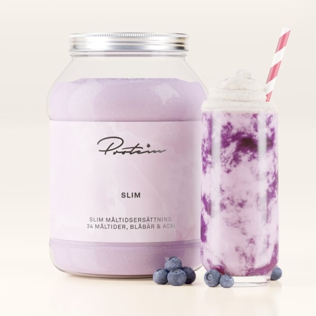 Protein.com Slim Måltidsersättning Blåbär & Acai 1200 g
