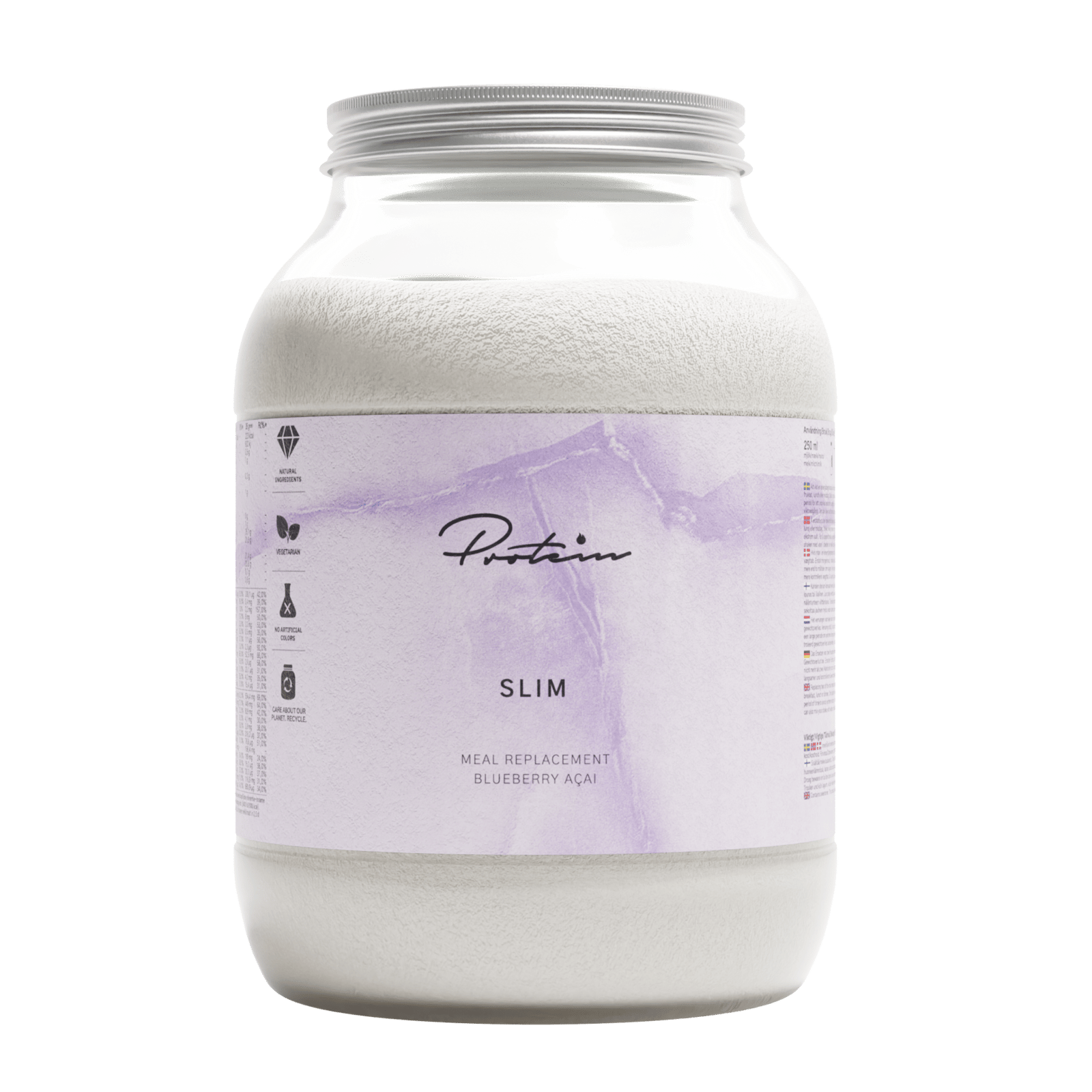 Protein.com Slim Måltidsersättning Blåbär & Acai 1200 g