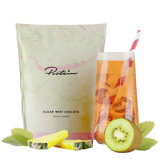 Protein.com Clear Whey Proteinpulver Tropical Fruits 300 g
