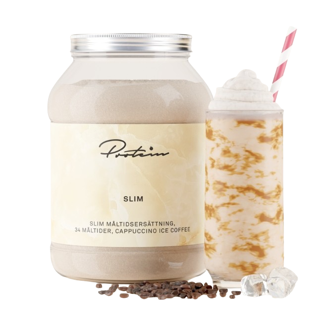 Protein.com Slim Måltidsersättning Cappuccino Ice Coffee 1200 g