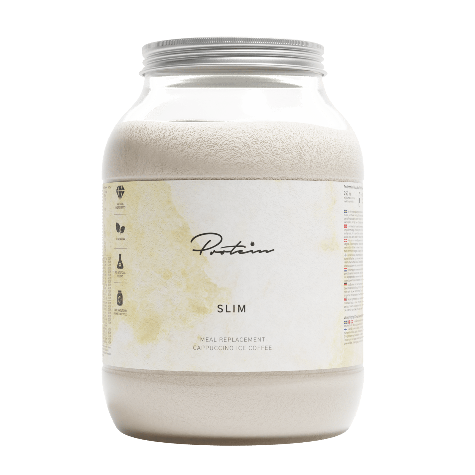 Protein.com Slim Måltidsersättning Cappuccino Ice Coffee 1200 g