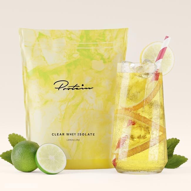 Protein.com Clear Whey Proteinpulver Lemon Lime 300 g
