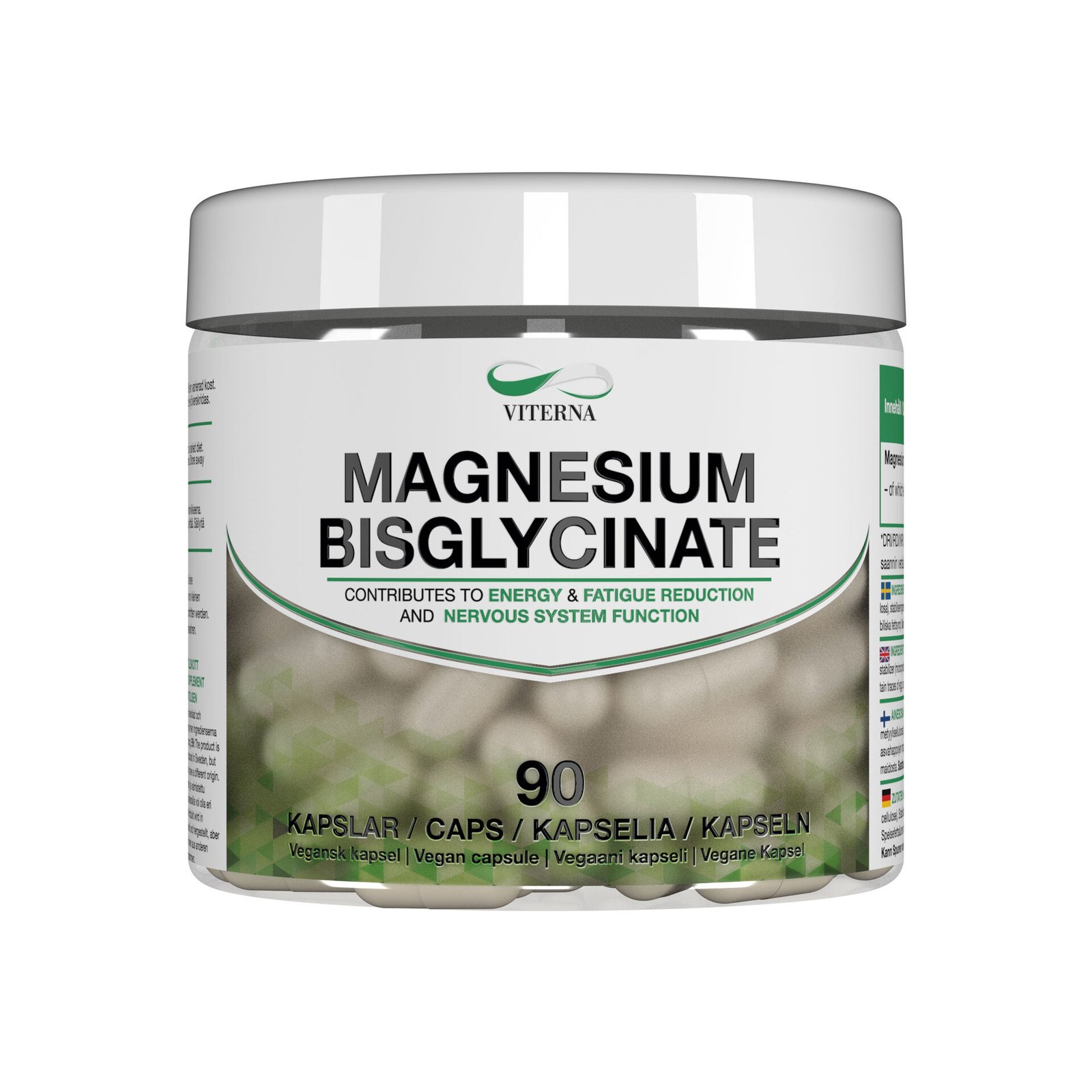 Viterna Magnesium bisglycinate 90 kapslar