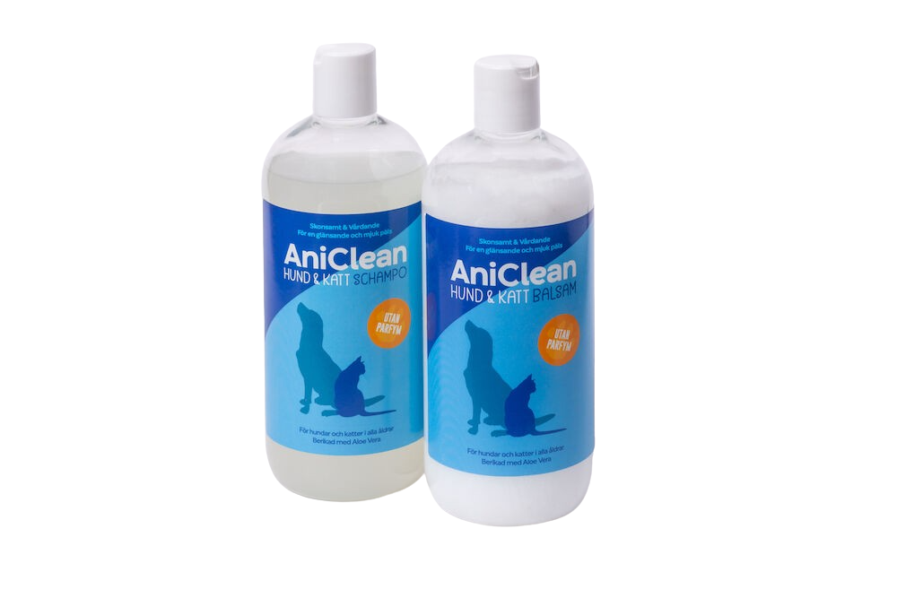 Healthy Pet Scandinavia AniClean Hund & Katt Schampo Oparfymerad 500 ml