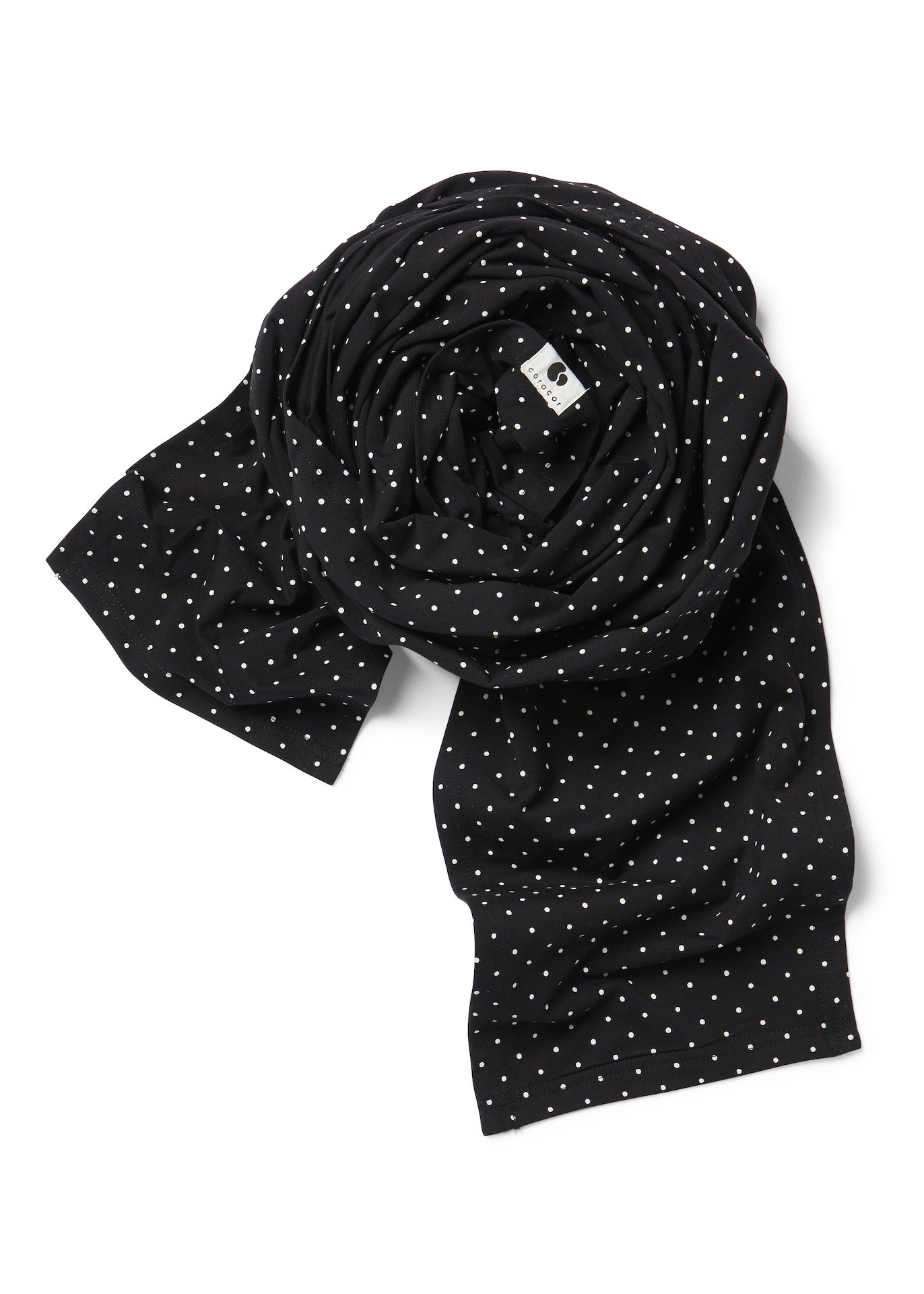 Coracor Small Dot Black Bärsjal