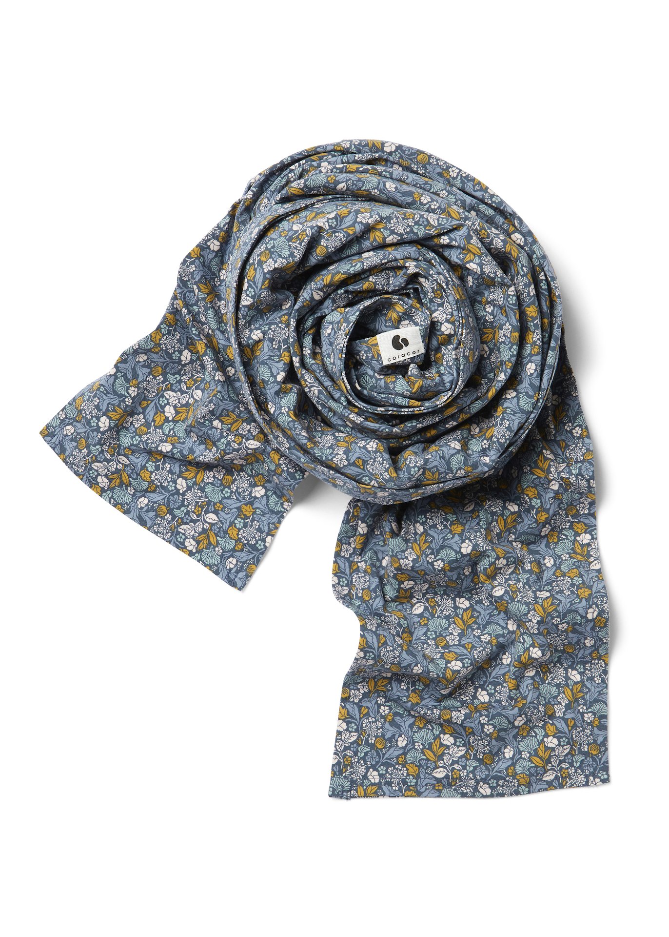 Coracor Tinyflower Blue Bärsjal