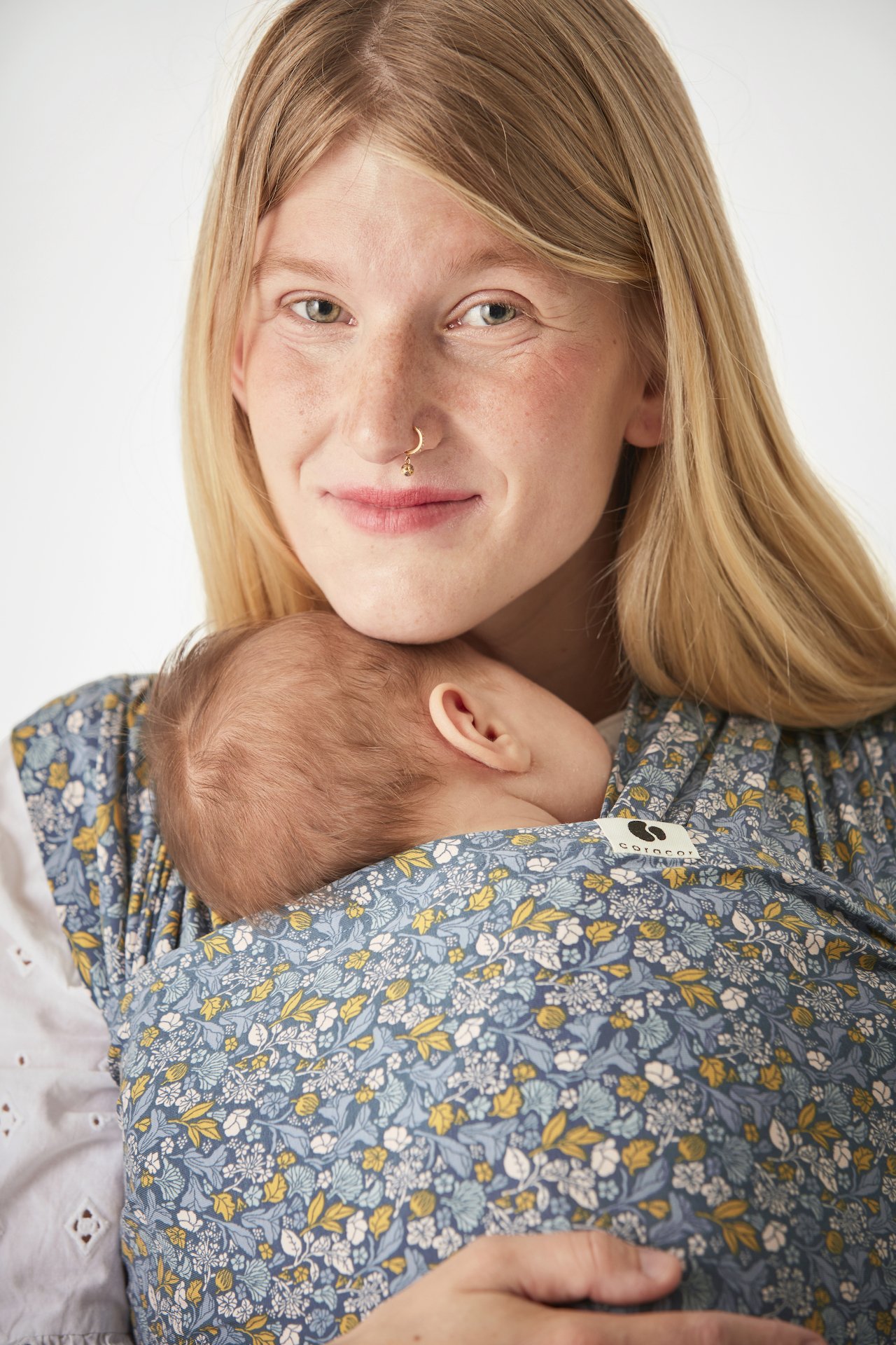 Coracor Tinyflower Blue Bärsjal