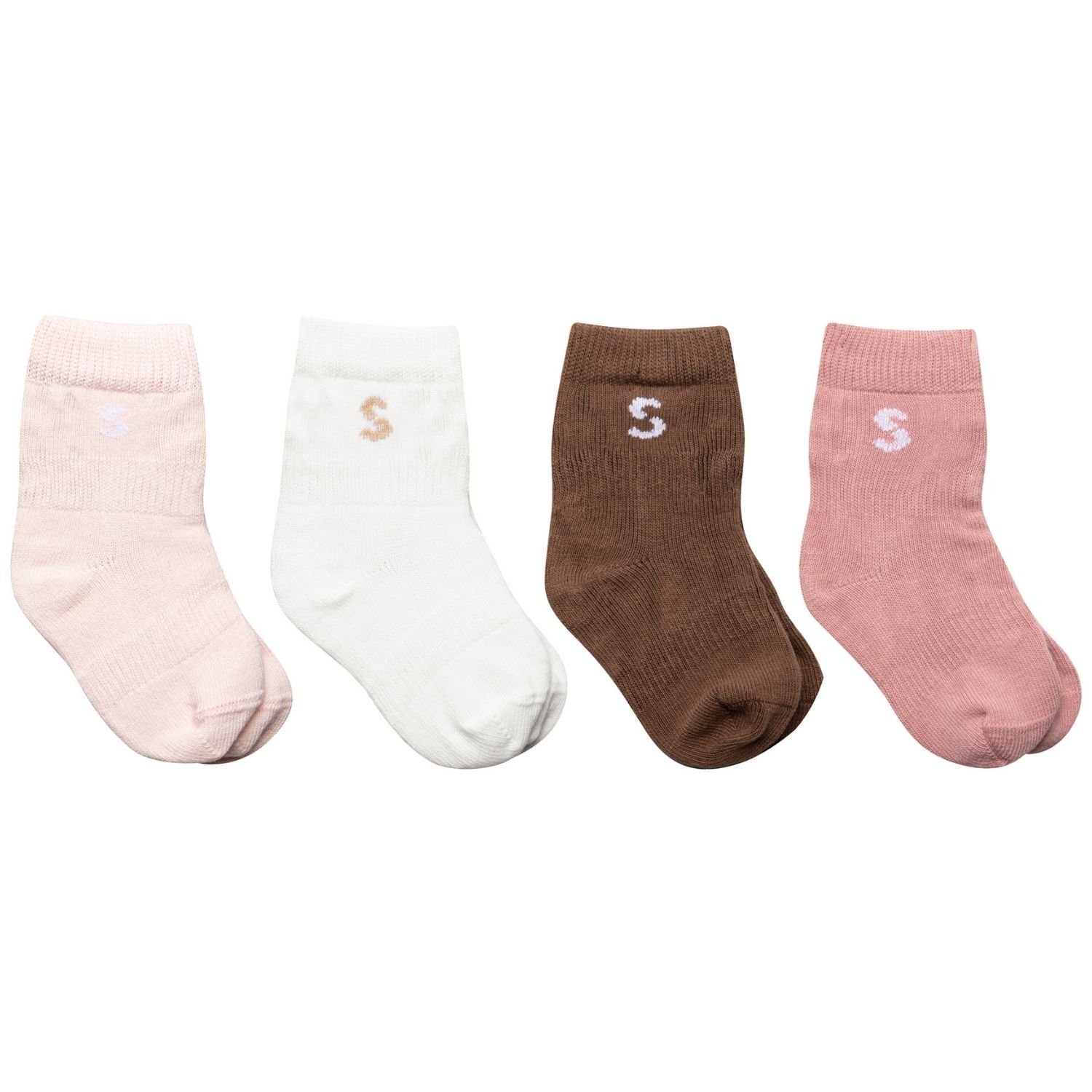 Stuckies Strumpor i bomull Rosie 10/15 Utan Anti-Slip 4-pack