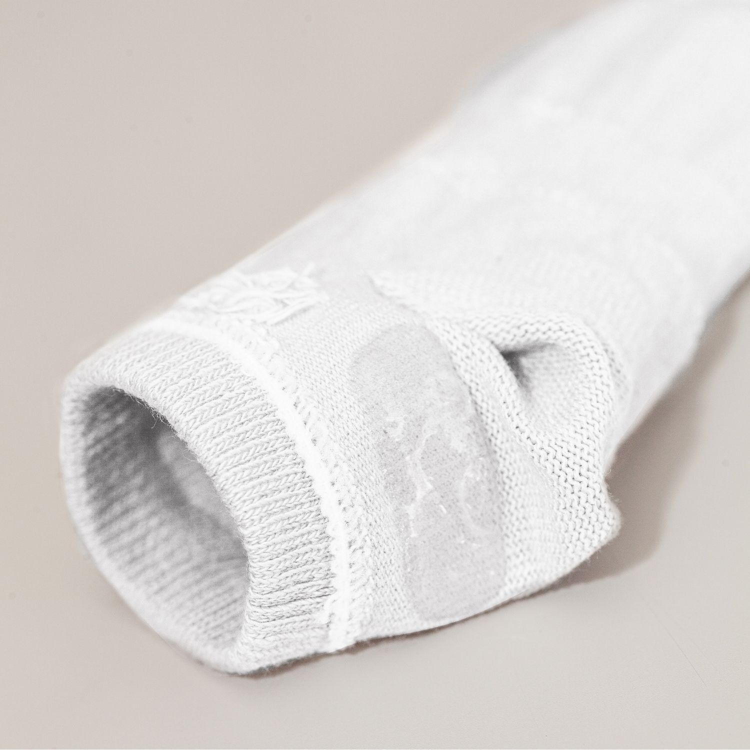 Stuckies Sneaker Socks White 19/21 Anti-Slip