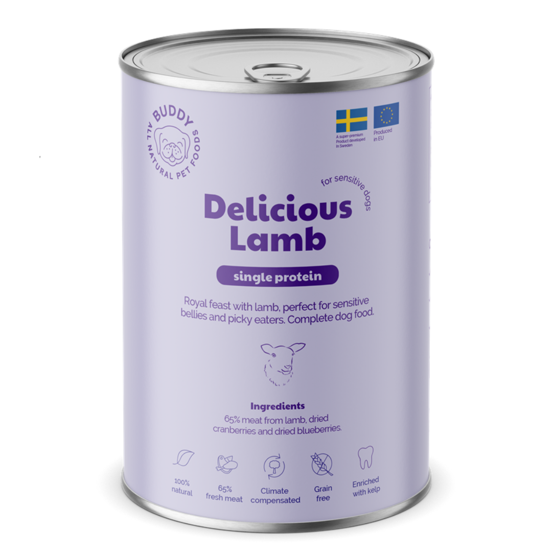 Buddy Pet Foods Delicious lamb 400 g