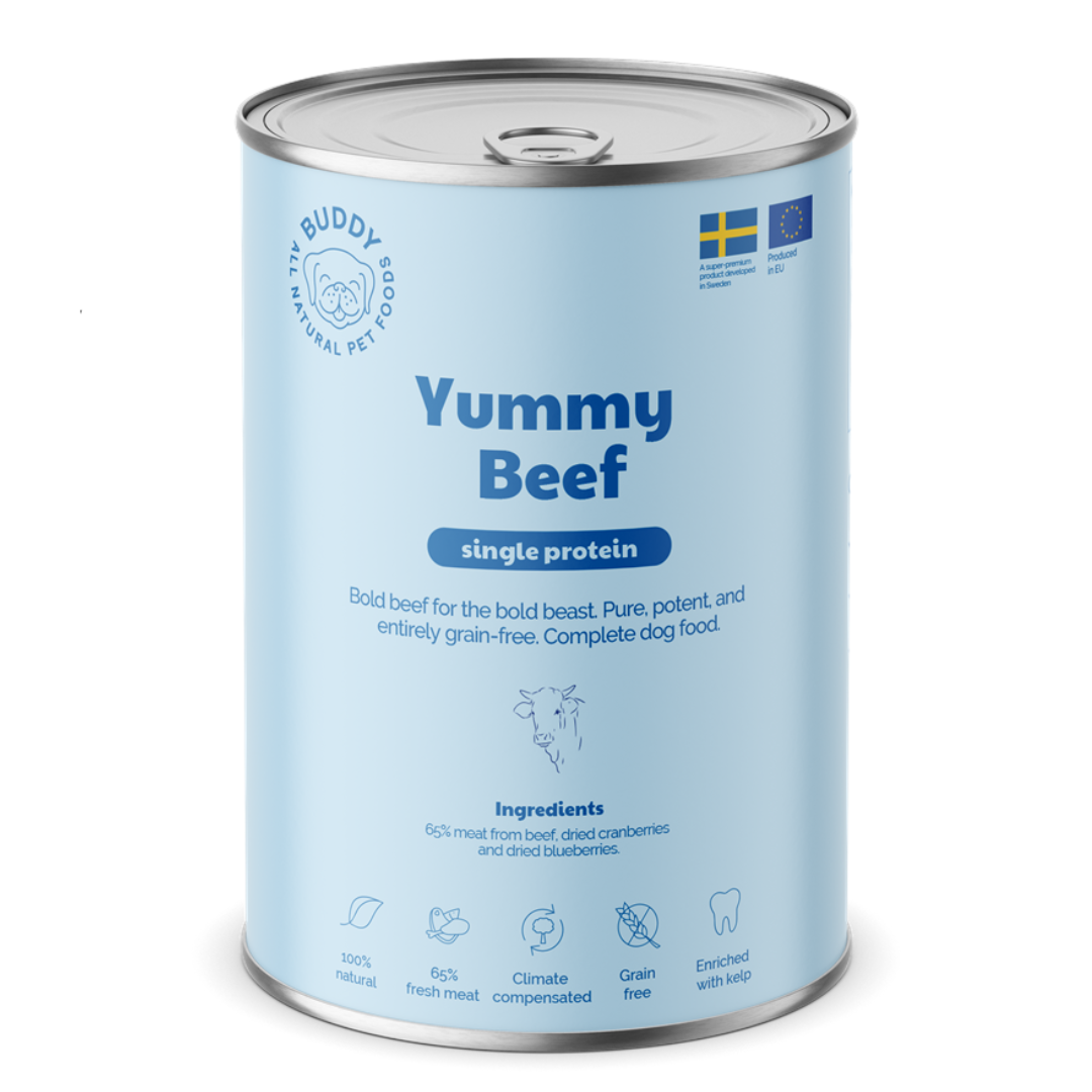 Buddy Pet Foods Yummy Beef 400 g