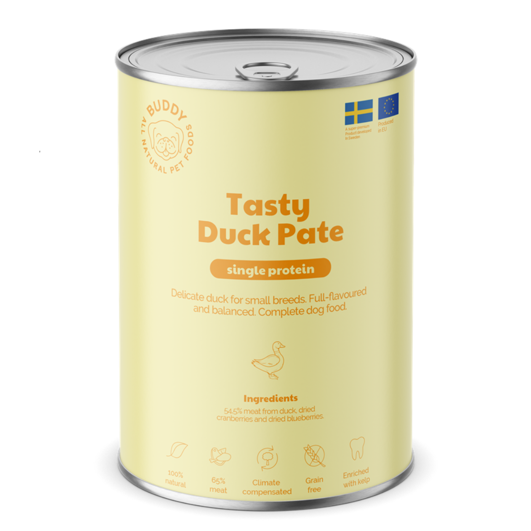 Buddy Pet Foods Tasty Duck Pate 400 g