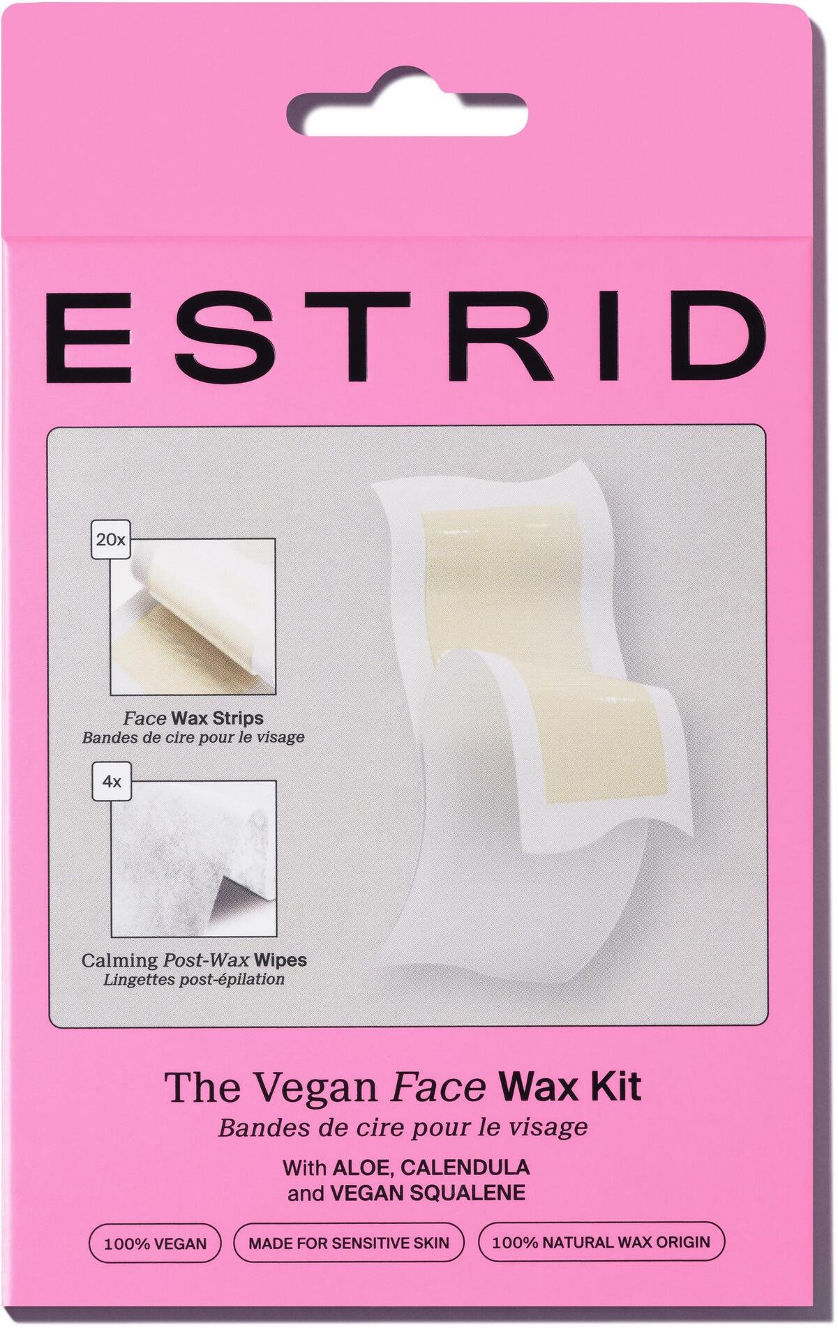 Estrid The Vegan Face Wax Kit