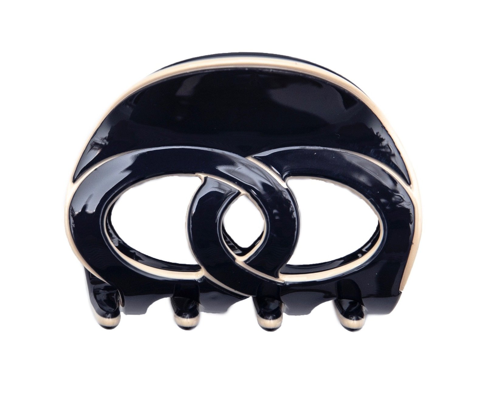 ByBarb Mindre Hårklämma Coco Mörkblå 1 st