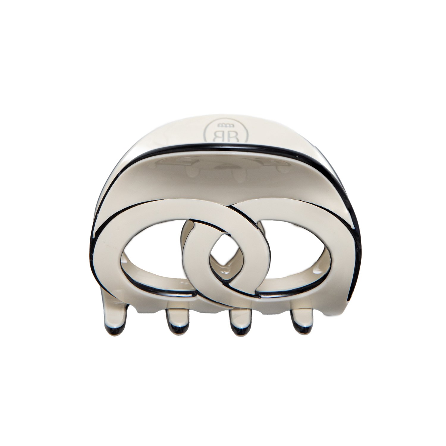 ByBarb Mindre Hårklämma Coco Vit 1 st