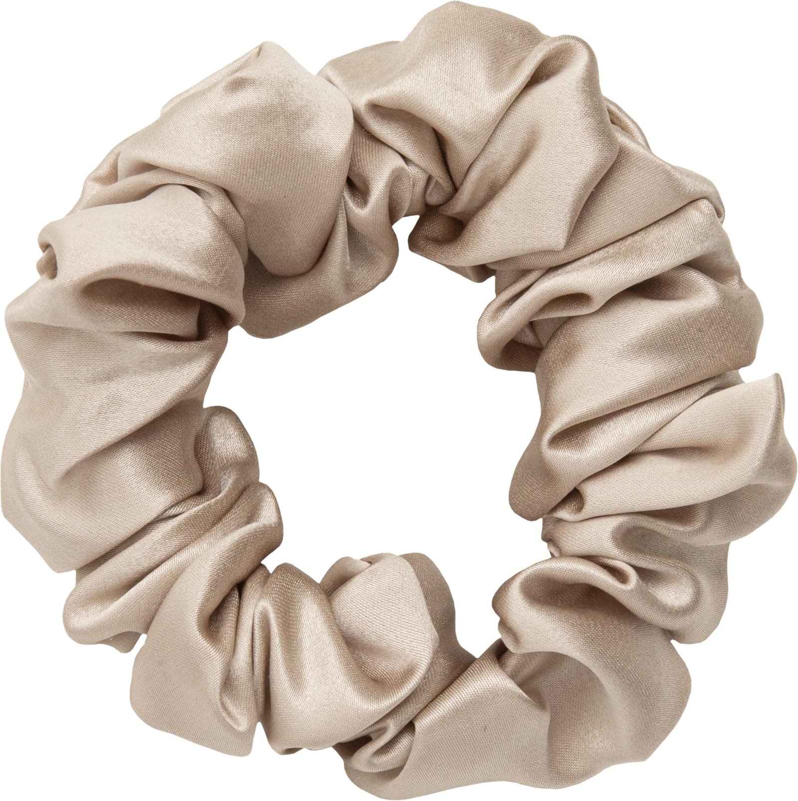 ByBarb Sidensnodd Stor Beige 1 st