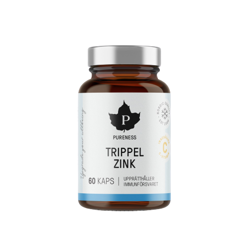 Pureness Trippel Zink 60 kapslar