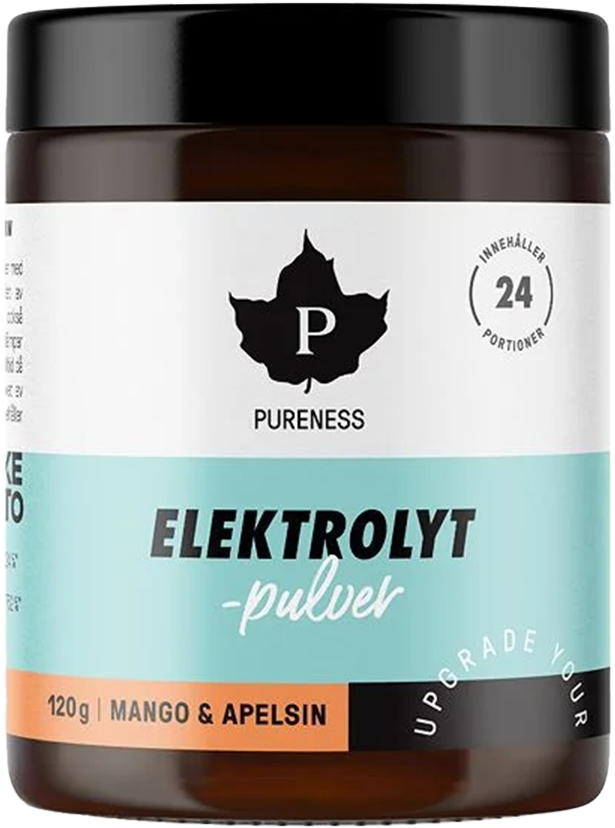 Pureness Elektrolytpulver Mango & Apelsin 120 g