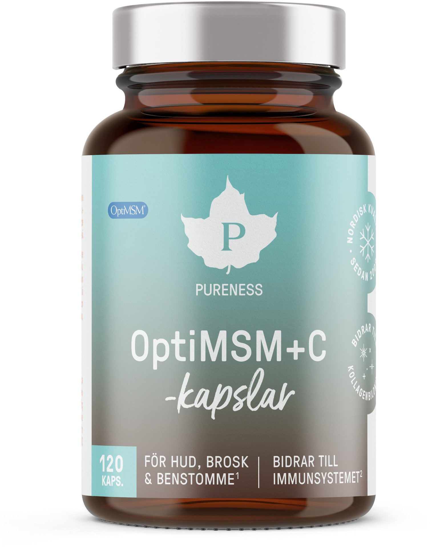 Pureness OptiMSM + C 120 kapslar