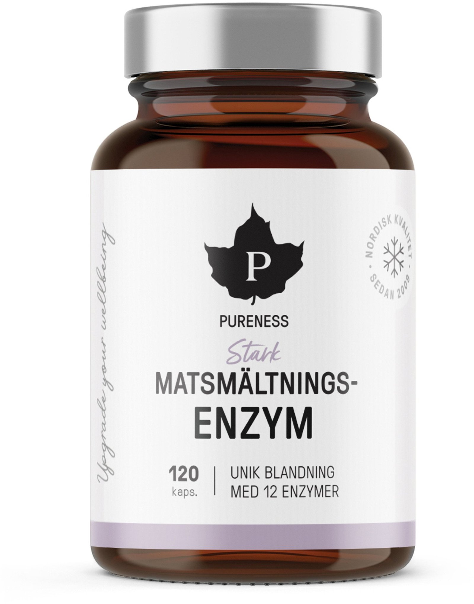 Pureness Stark Matsmältningsenzym 120 kapslar