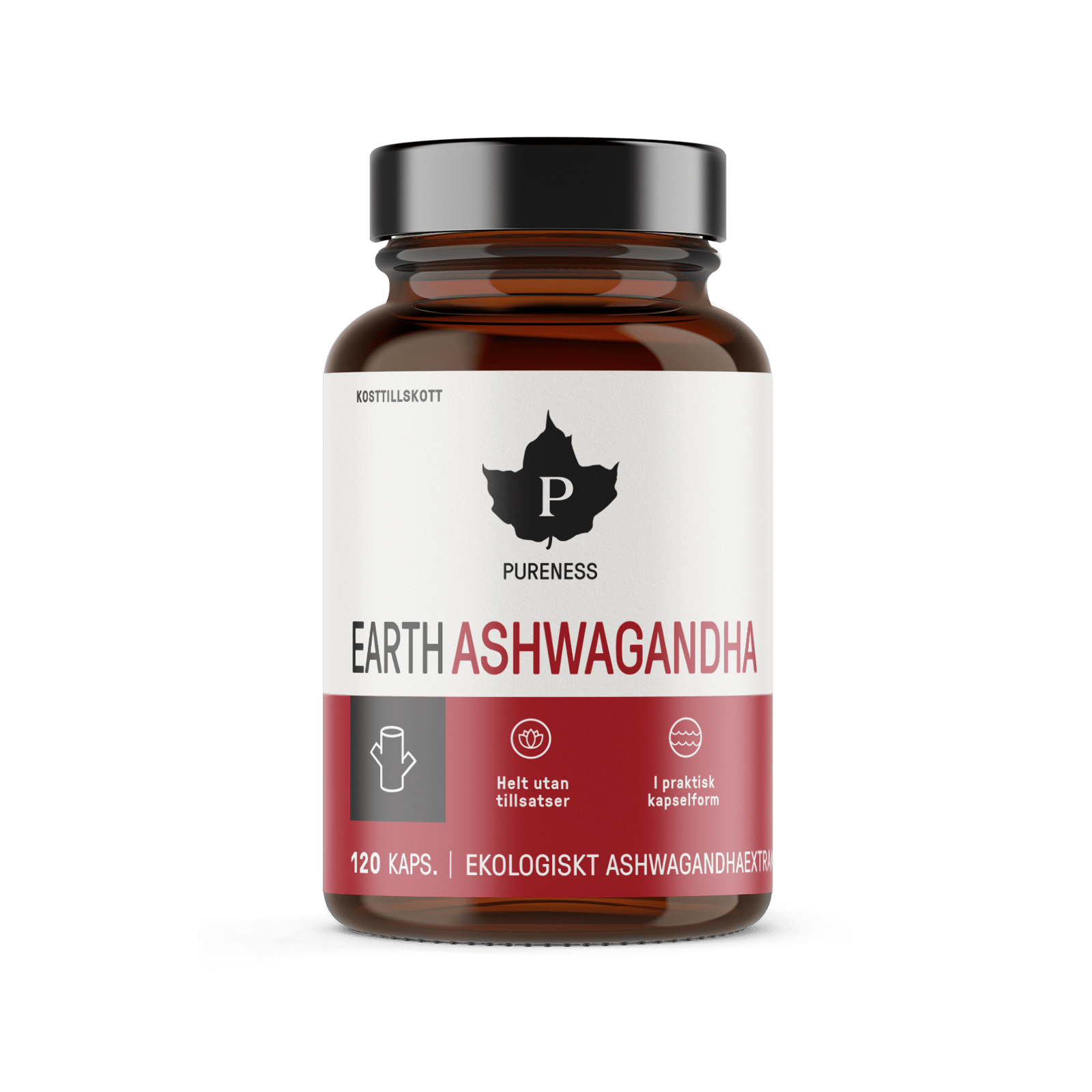 Pureness Earth Ashwagandha 120 kapslar