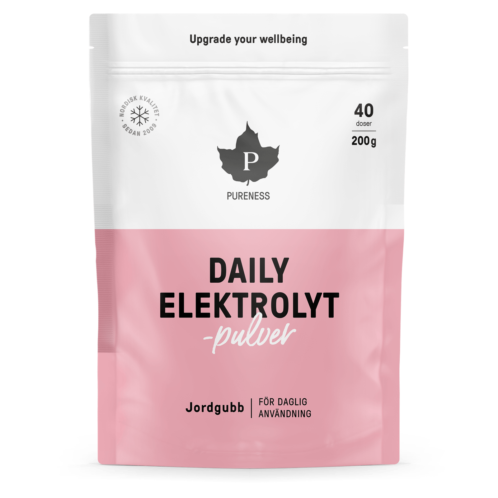 Pureness Daily Elektrolytpulver Jordgubb - 200 g