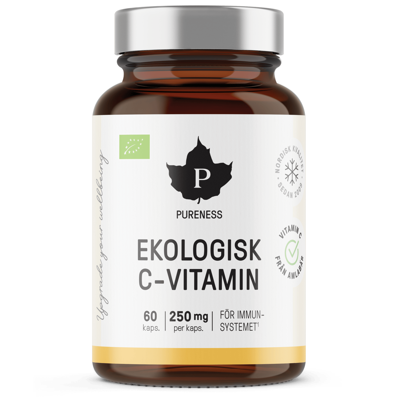 Pureness Ekologisk C-vitamin 60 kapslar