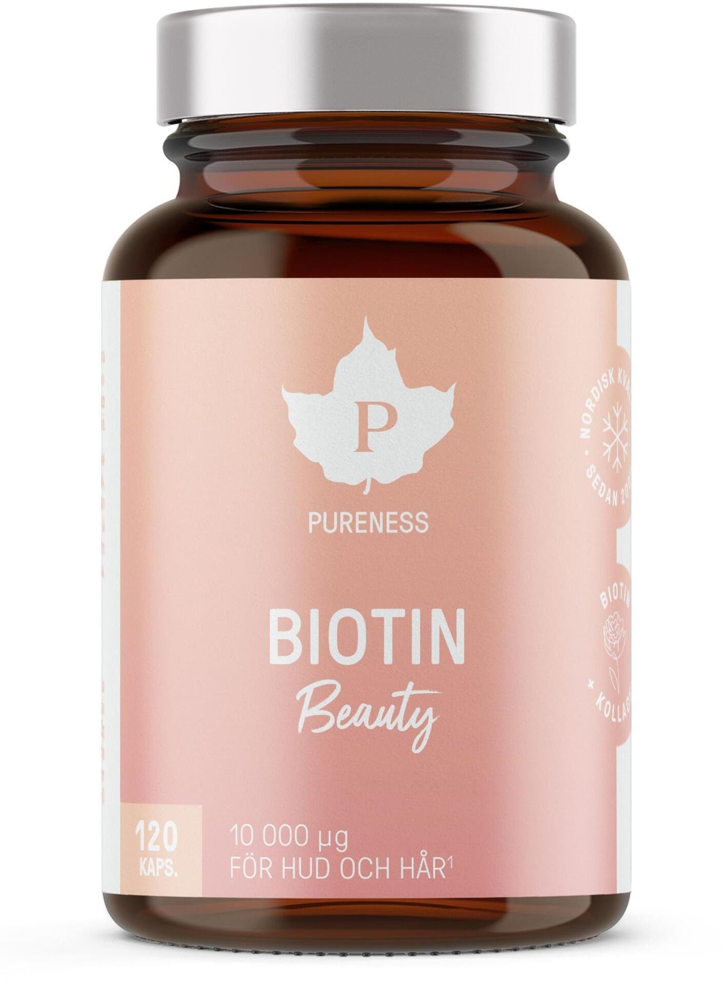 Pureness Biotin 120 kapslar