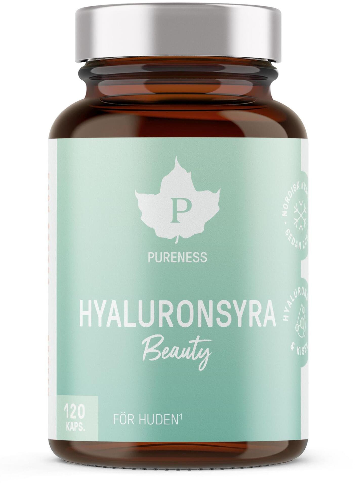 Pureness Hyaluronsyra 120 kapslar