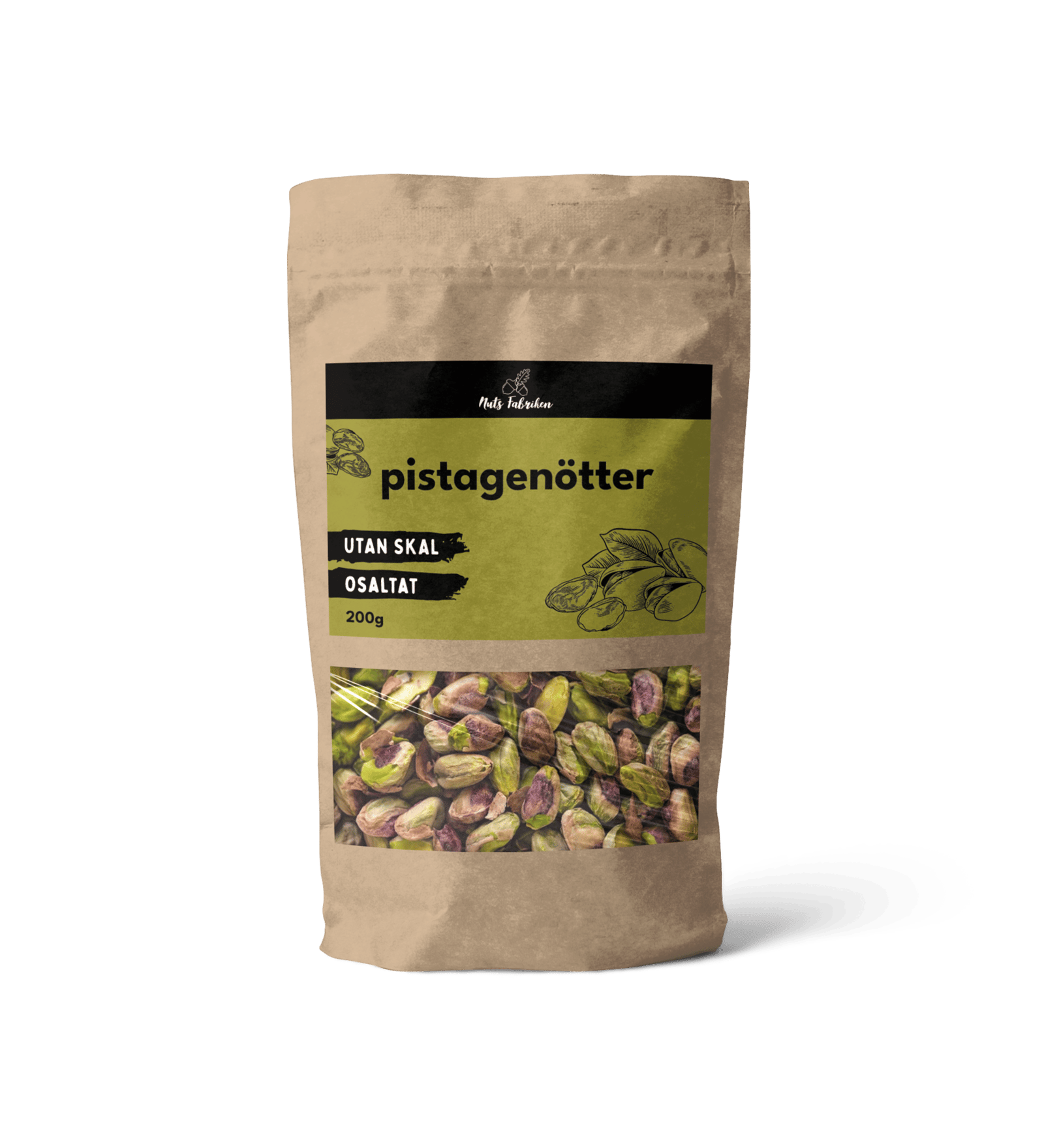 Nuts Fabriken  Pistagenötter 200g