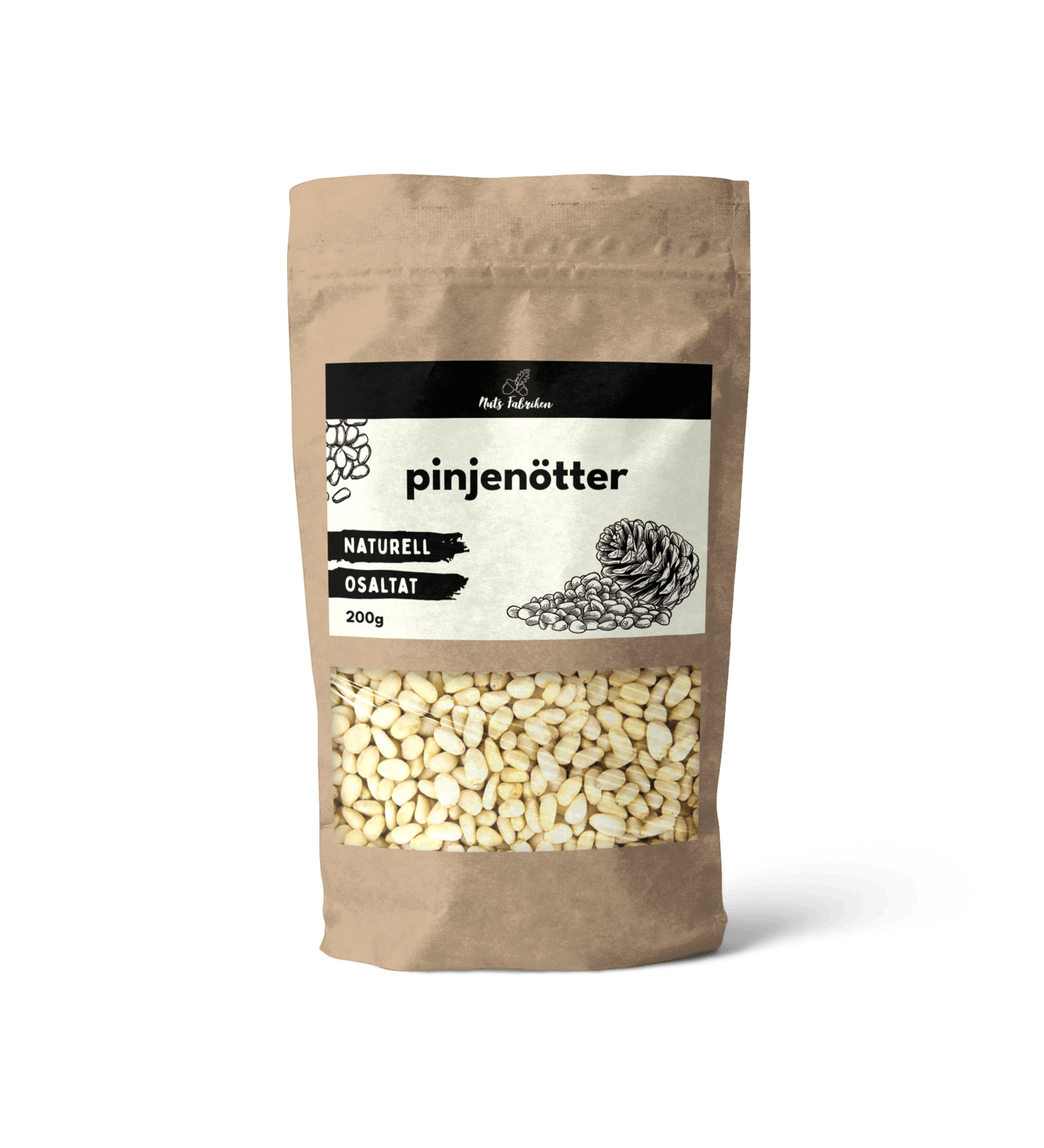 Nuts Fabriken  Pinjenötter 200g