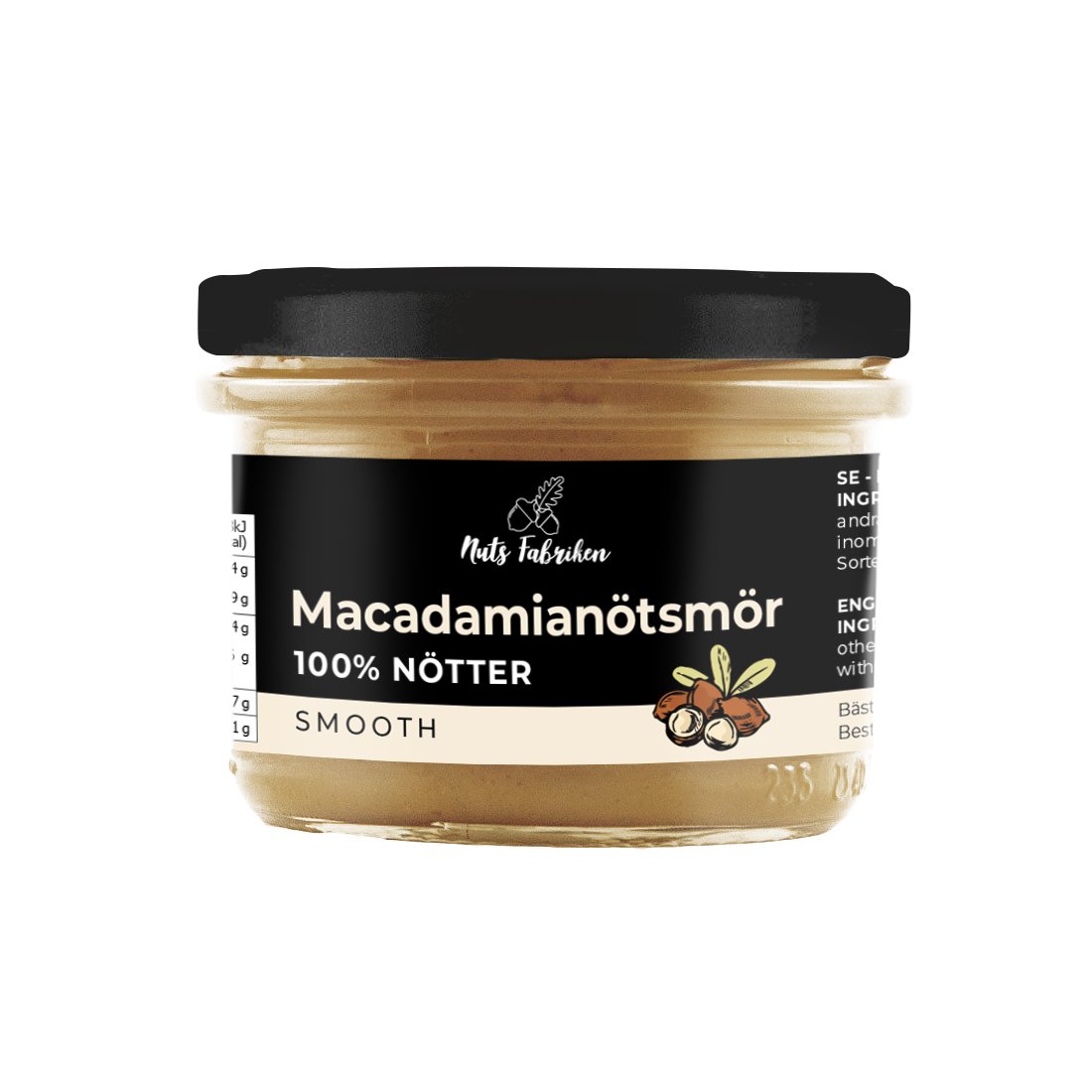 Nuts Fabriken Macadamiasmör 150g