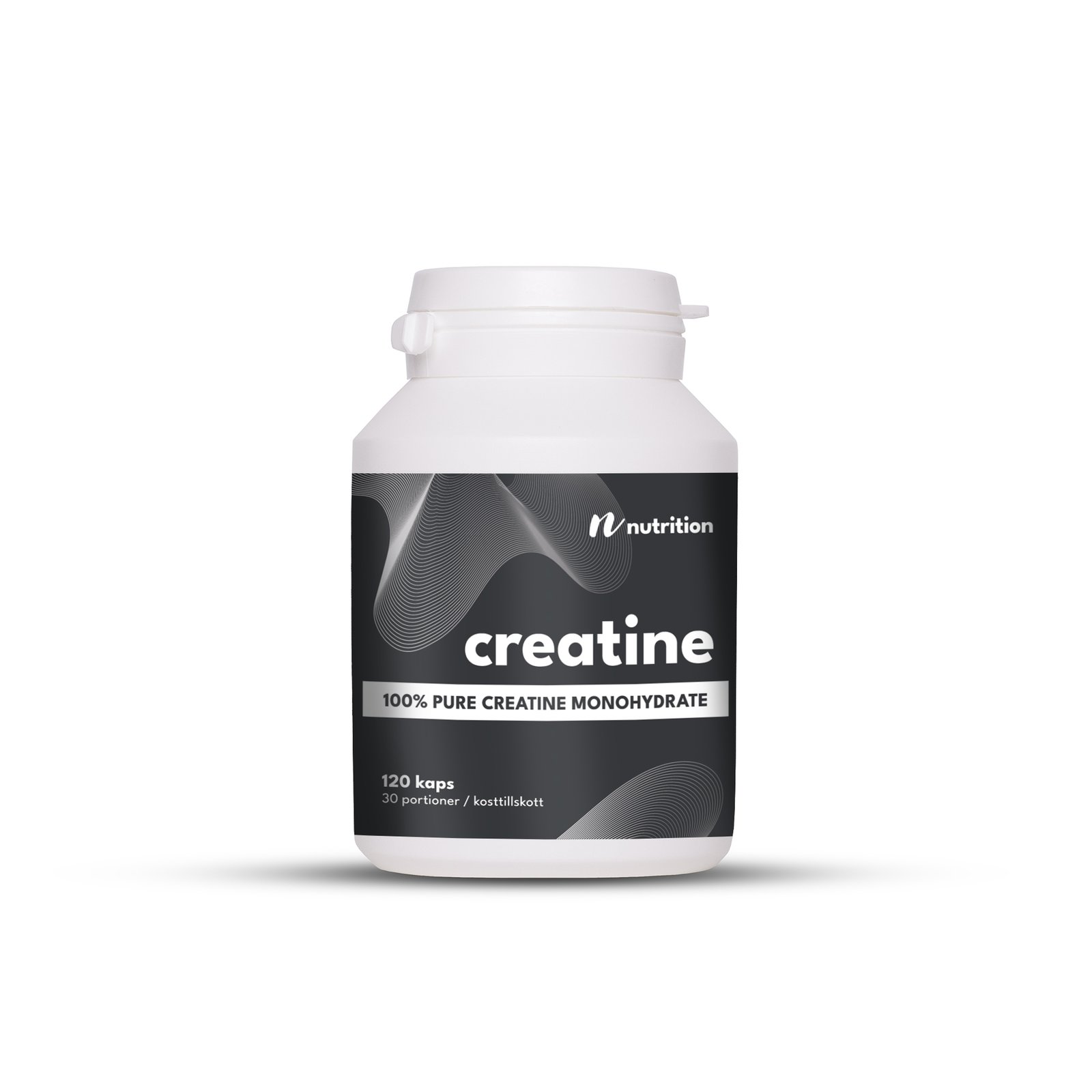 Nuts Fabriken Creatine Monohydrate 120 kapslar