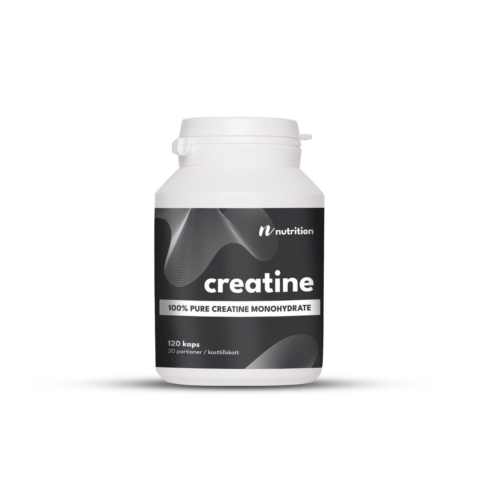Nuts Fabriken Creatine Monohydrate 120 kapslar