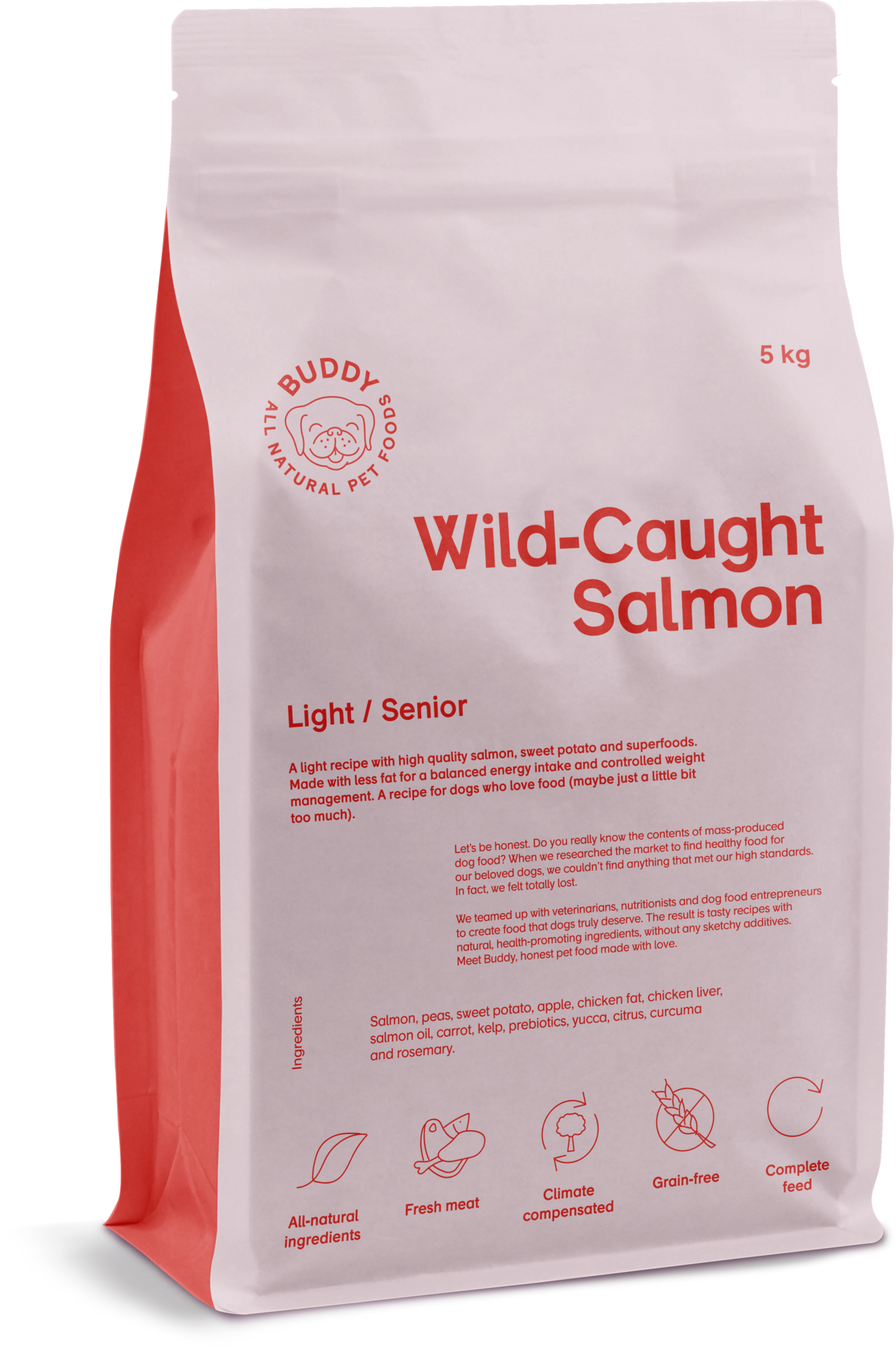 Buddy Pet Foods Wild Caught Salmon 5 kg