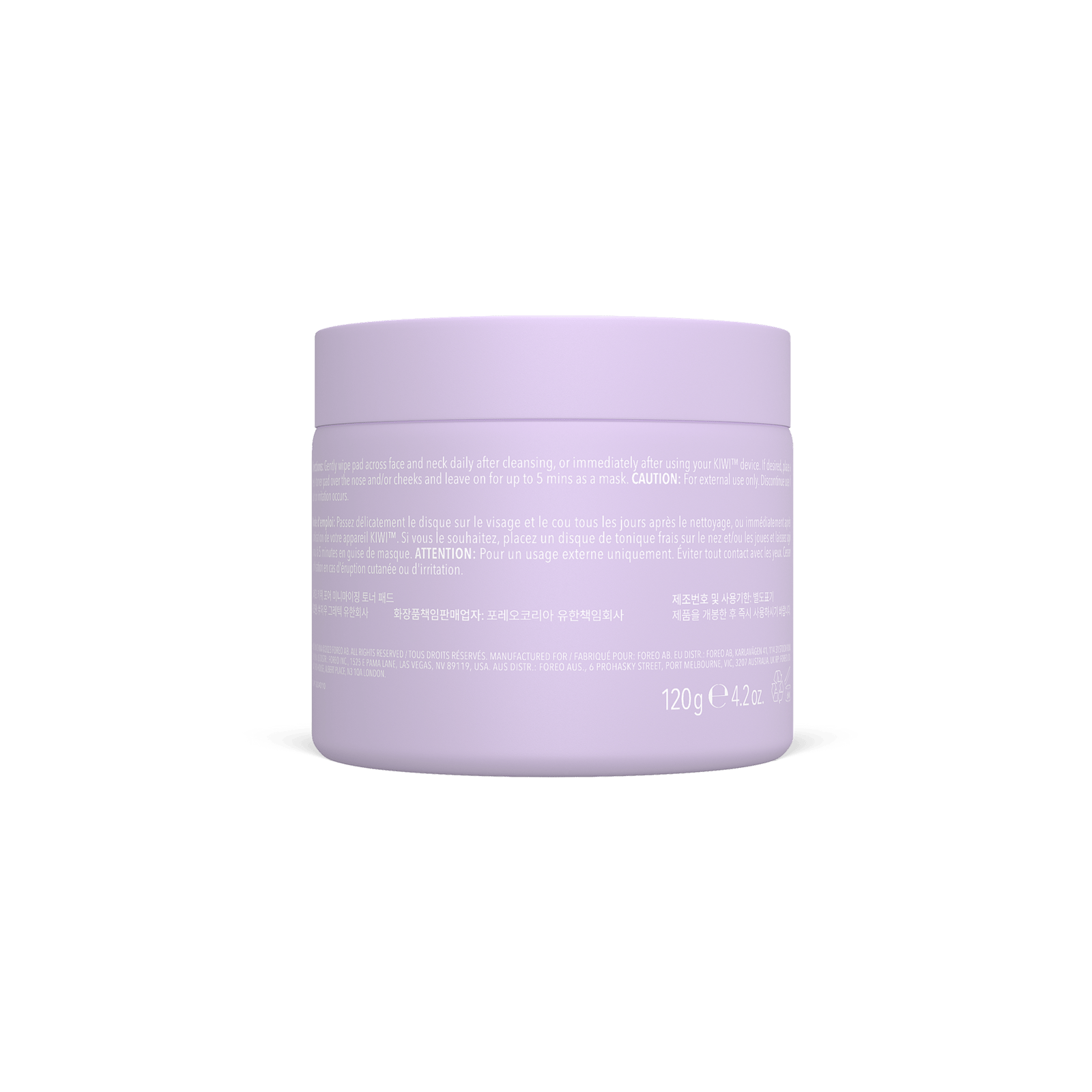 Foreo KIWI™ Pore Minimizing Toner Pads 60st