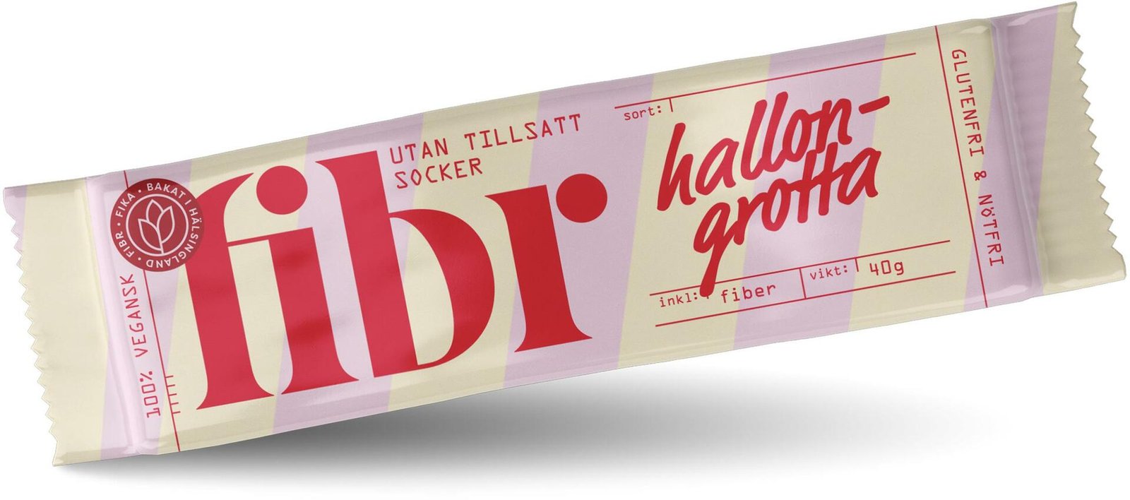 fibr Hallongrotta 40g