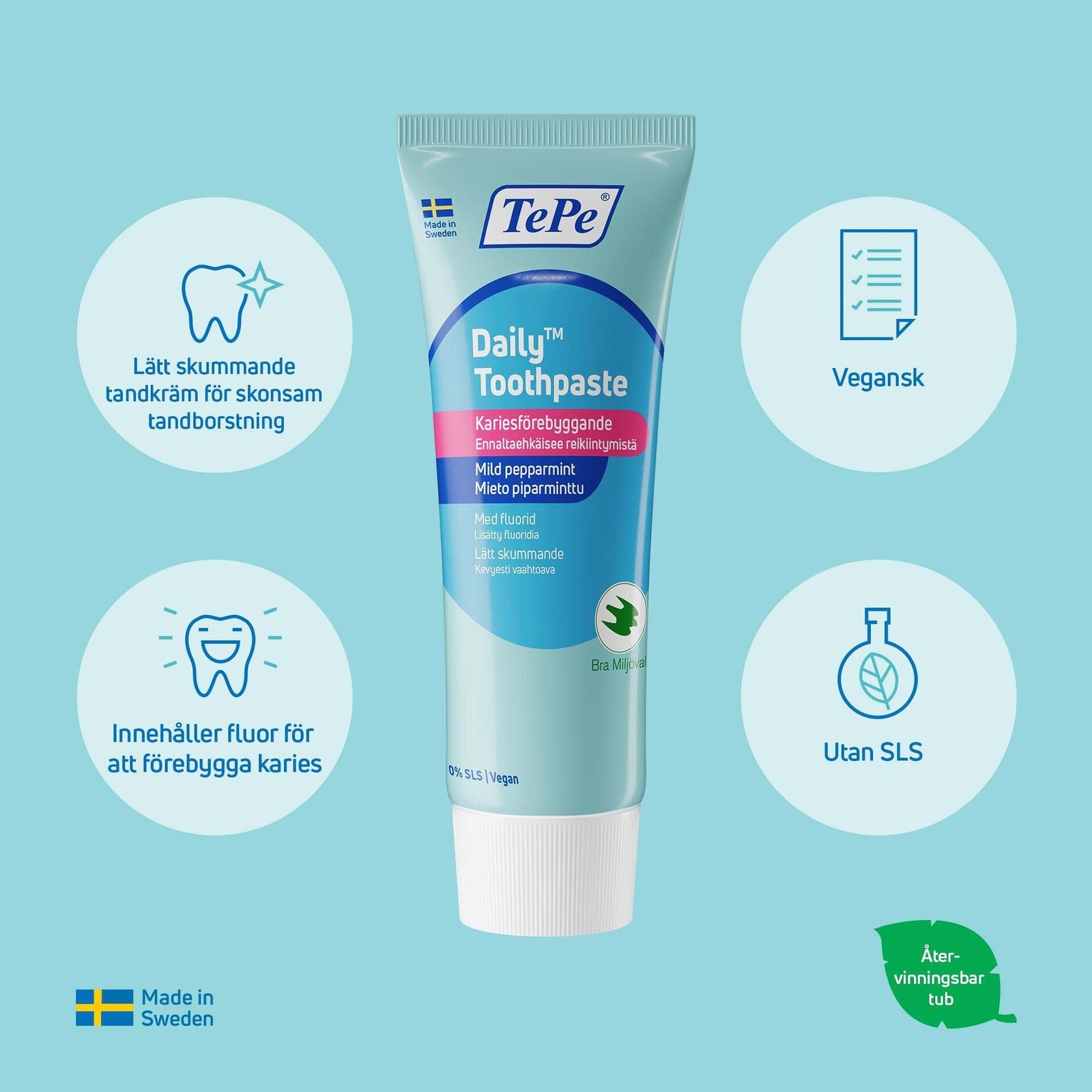TePe Daily Toothpaste 75 ml