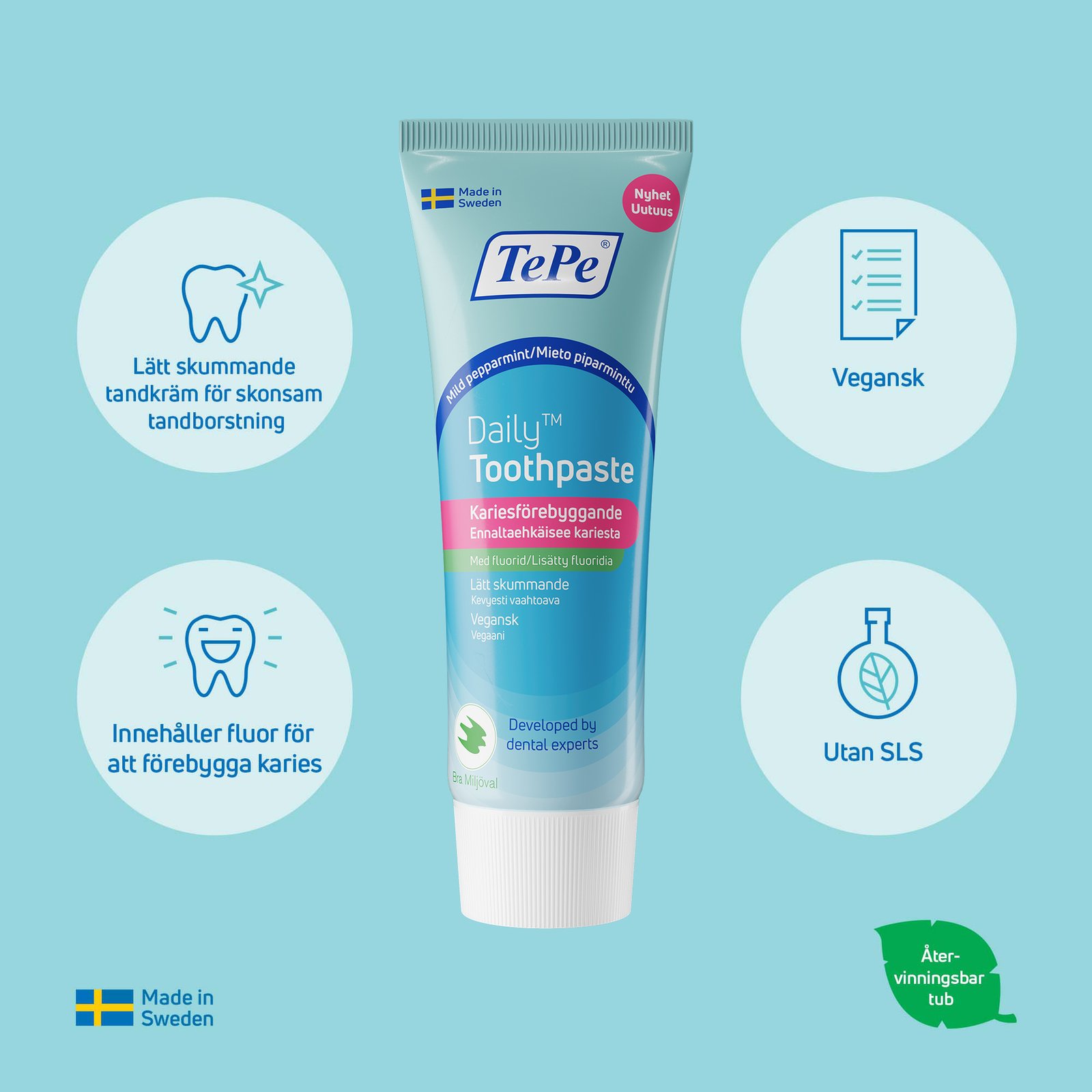 TePe Daily Toothpaste 75 ml