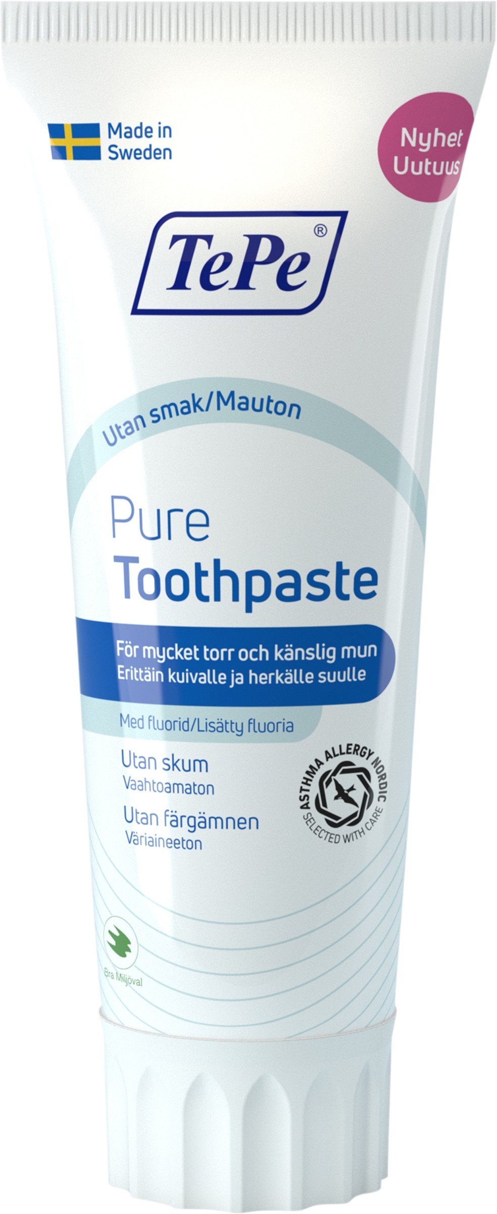 Tepe Pure Toothpaste Utan Smak 75 ml