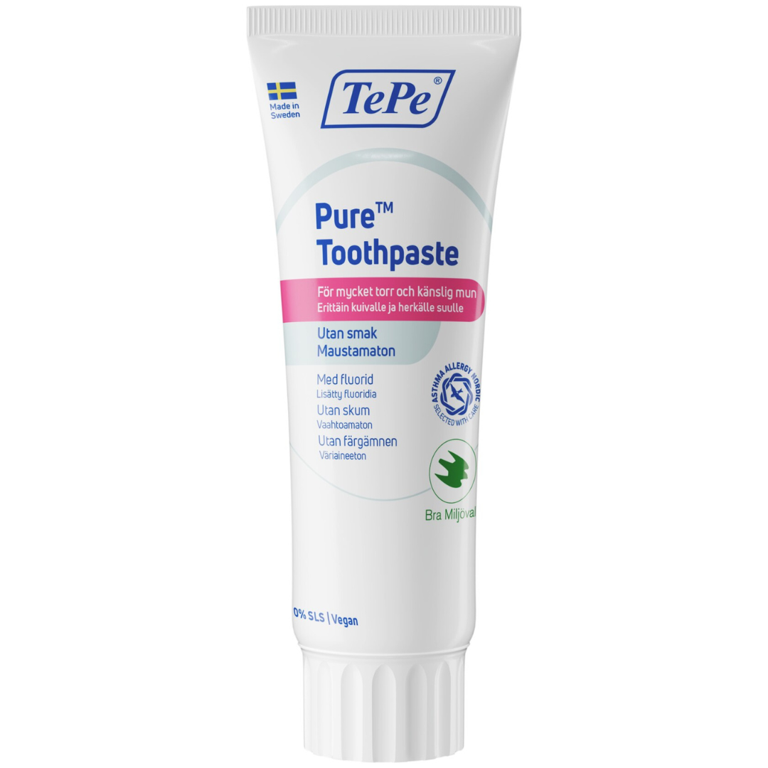 Tepe Pure Toothpaste Utan Smak 75 ml