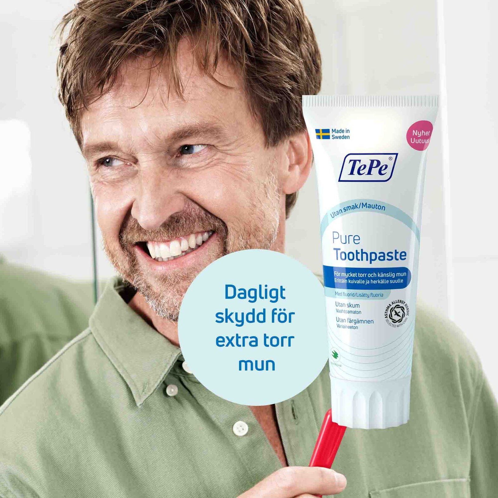 Tepe Pure Toothpaste Utan Smak 75 ml